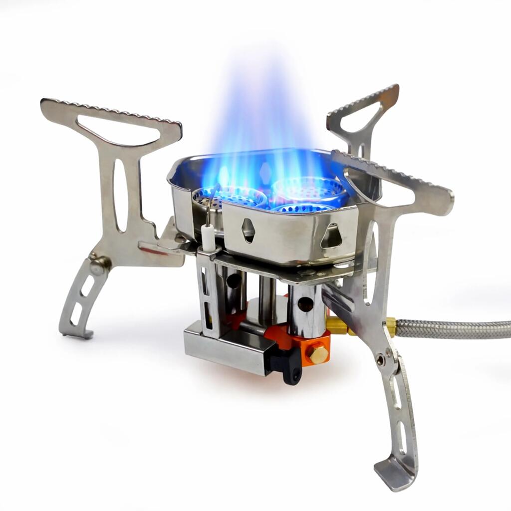 Foldable Gas Burner 6800 W - Connector and Carry Case