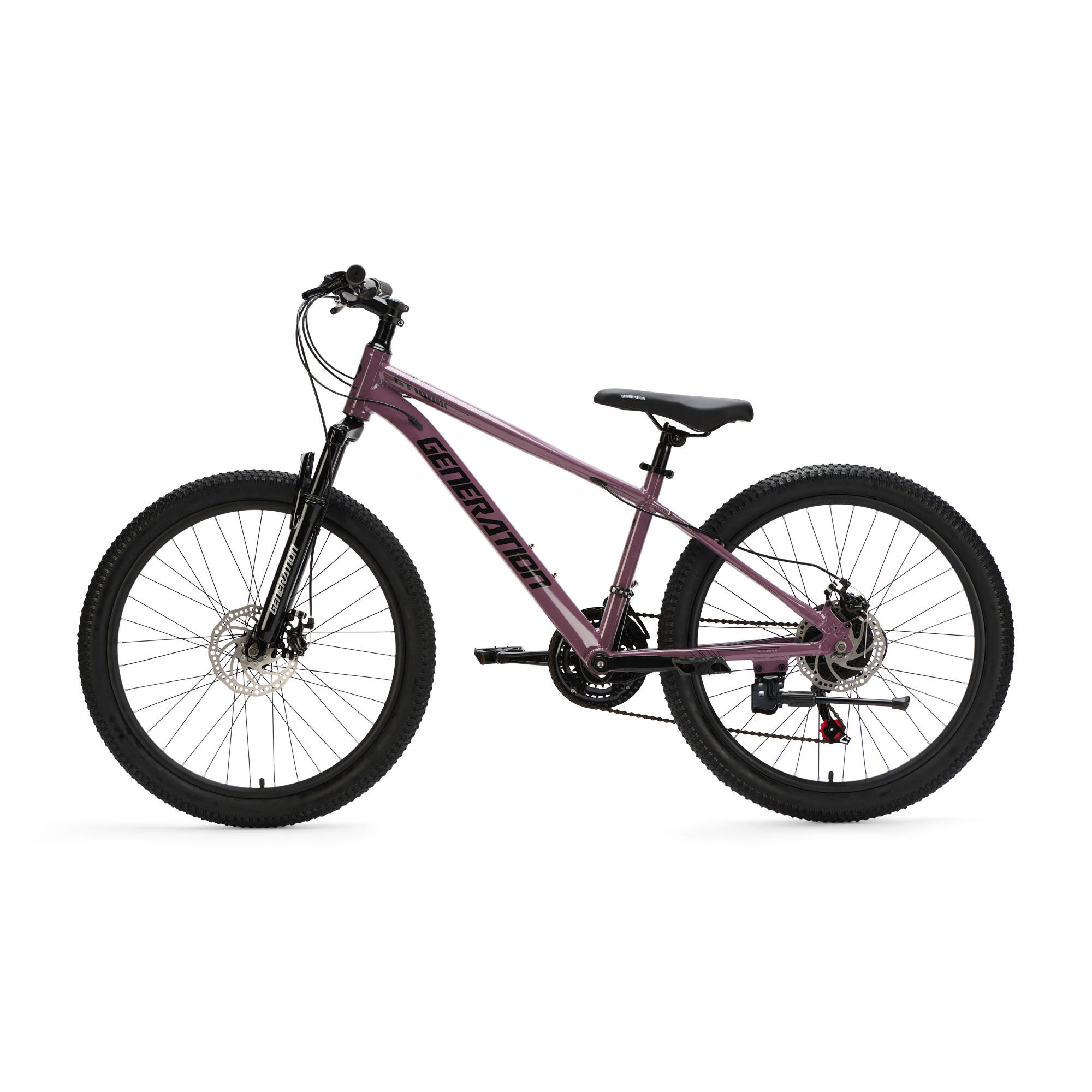 Generation GT100 24 pulgadas Morado – Bicicleta infantil – Mountain bike 4/5