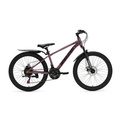 Generation gt100 24 inch paars - kinderfiets met spatborden - mountainbike