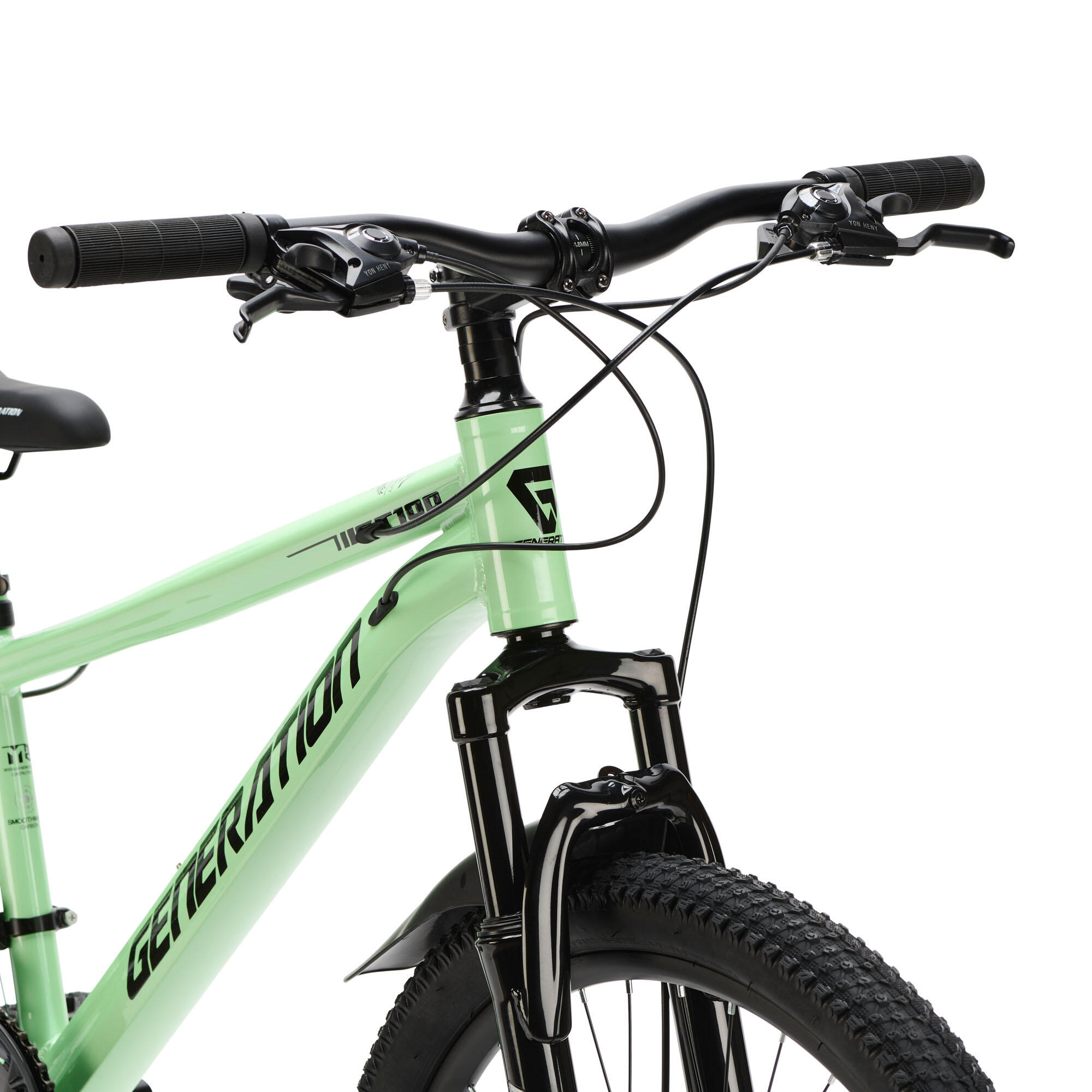 Generation GT100 24 pulgadas Verde menta – Bicicleta infantil – Mountain bike 5/5