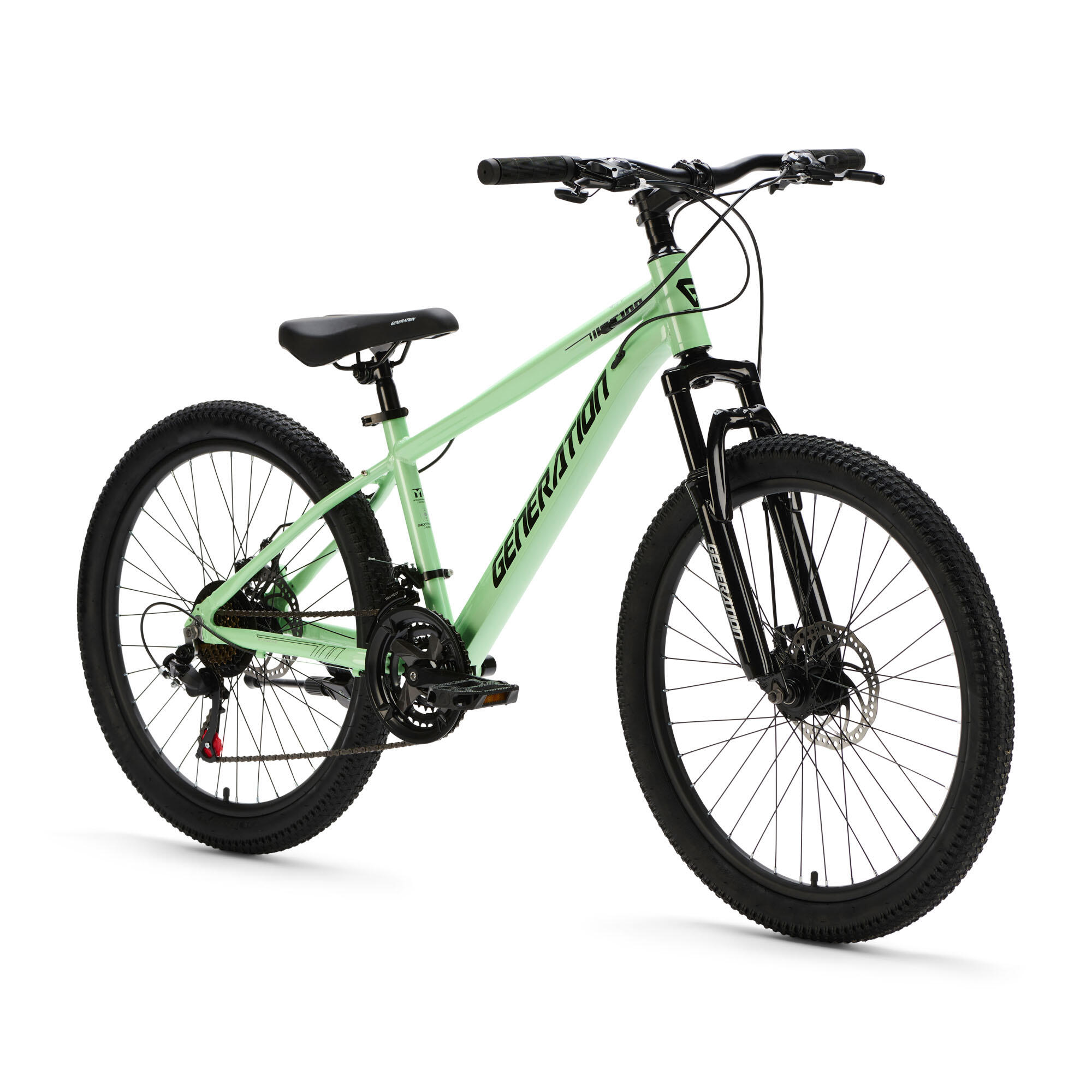 Generation GT100 24 pulgadas Verde menta – Bicicleta infantil – Mountain bike 2/5