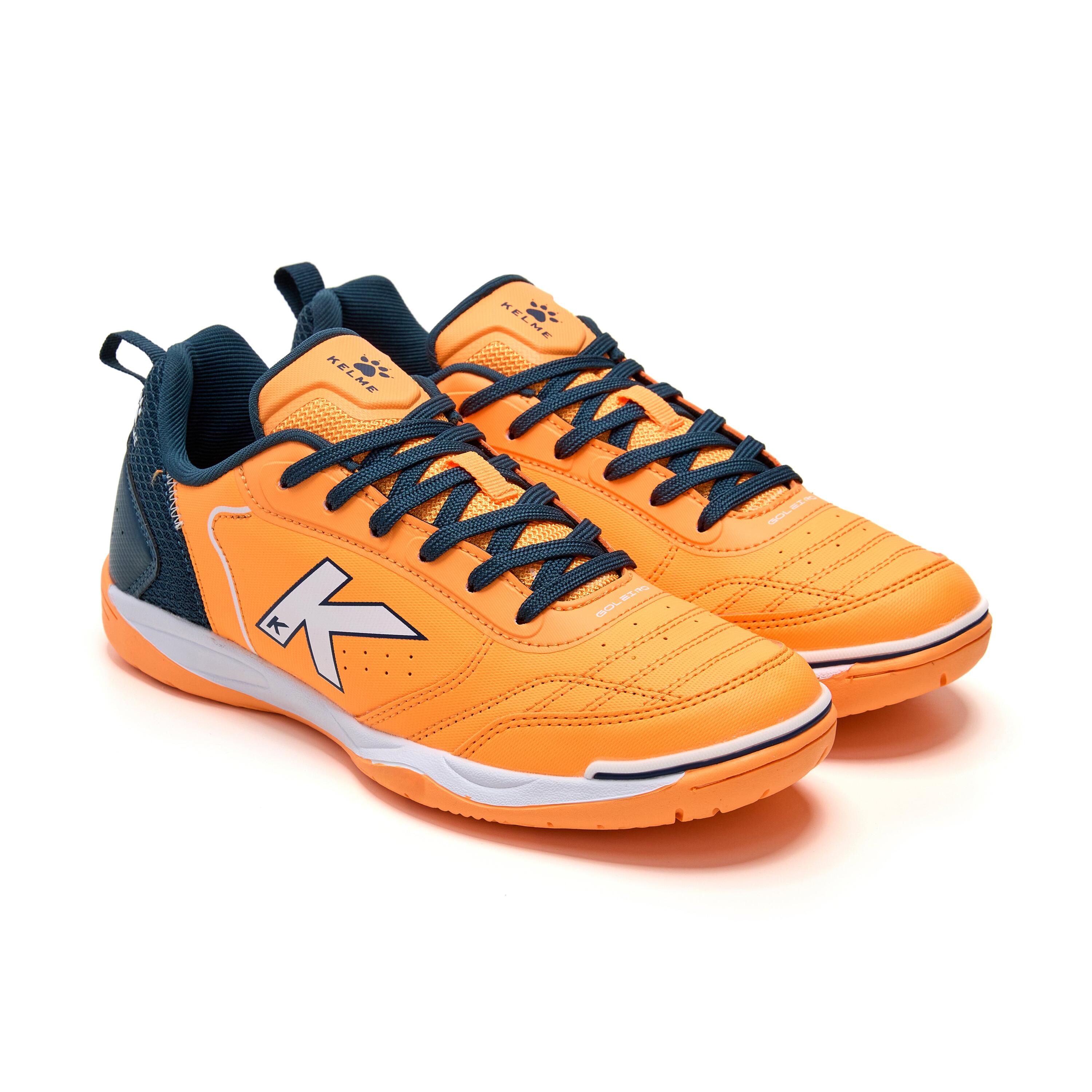 Kelme Zapatillas De Fútbol Sala Goleiro Naranja Azul Unisex 2/7