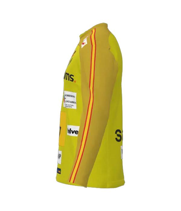 Camiseta Joma España Balonmano Portero Amarilla 2026 3/4