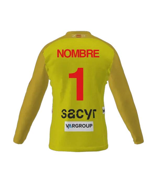 Camiseta Joma España Balonmano Portero Amarilla 2026 2/4