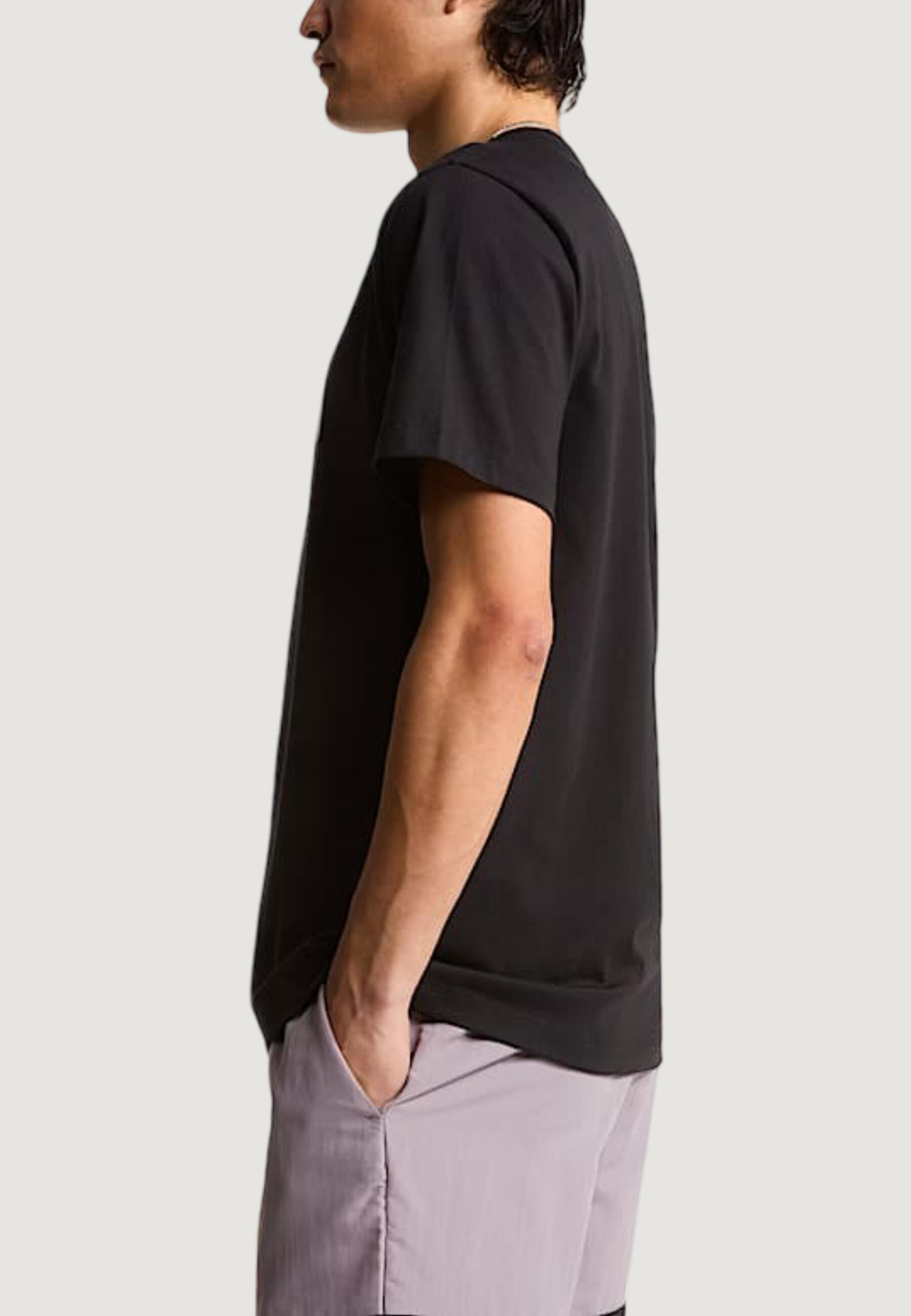 T-shirt maniche corte Uomo M EVOLUTION HALF DOME REGULAR SHORT SLEE Nero 2/5