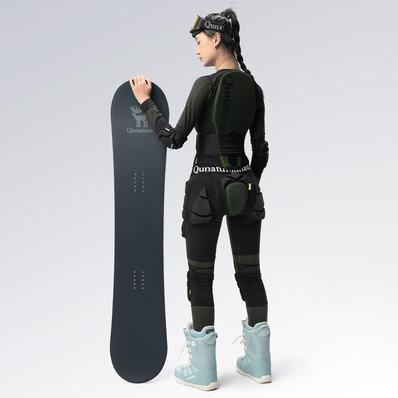 Short de protection Qunature avec protections de hanches pour ski 4/7
