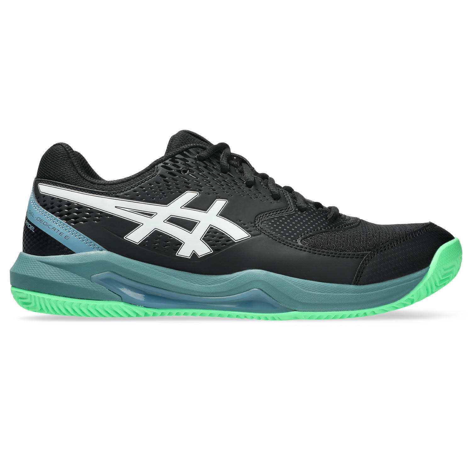 Asics - Chaussures De Tennis Et De Padel Homme - Asics Gel-dedicate 8 Padel - - Chaussures De Sport - Blanc|noir|vert - Decathlon