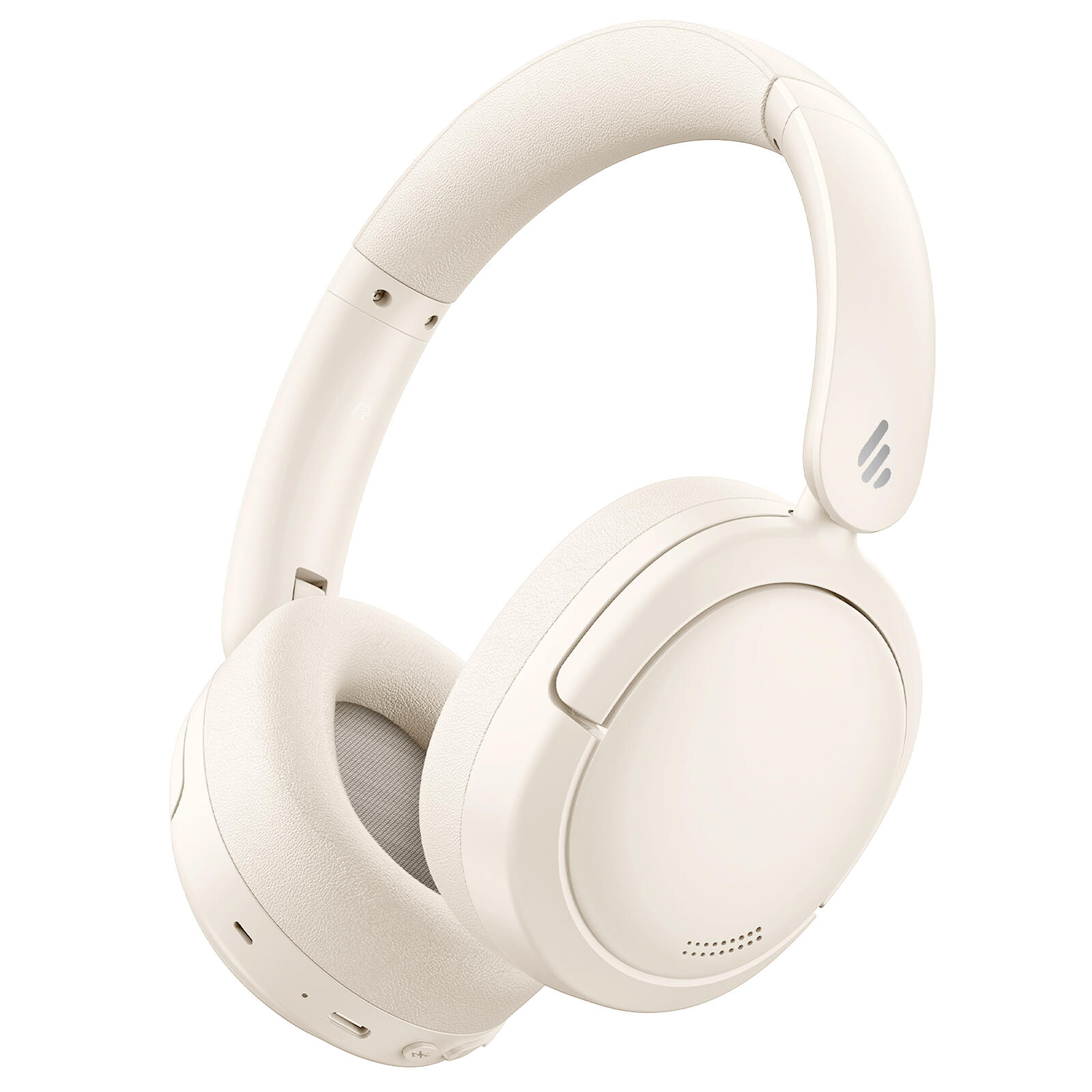 Edifier - Edifier V80 Casque À Réduction Active De Bruit Hybride - Ivoire - Casque Audio - Blanc - Taille Unique - Decathlon