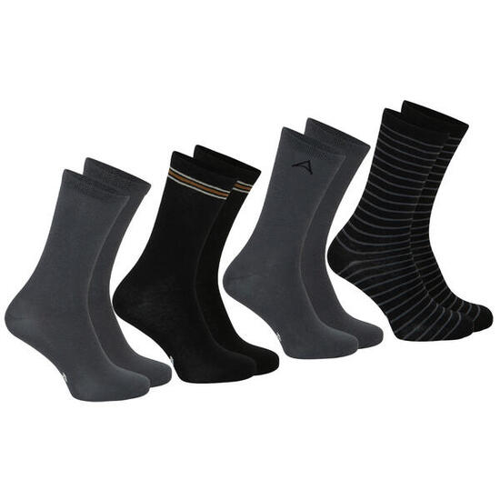 Lot de 4 mi-chaussettes homme Ecopack