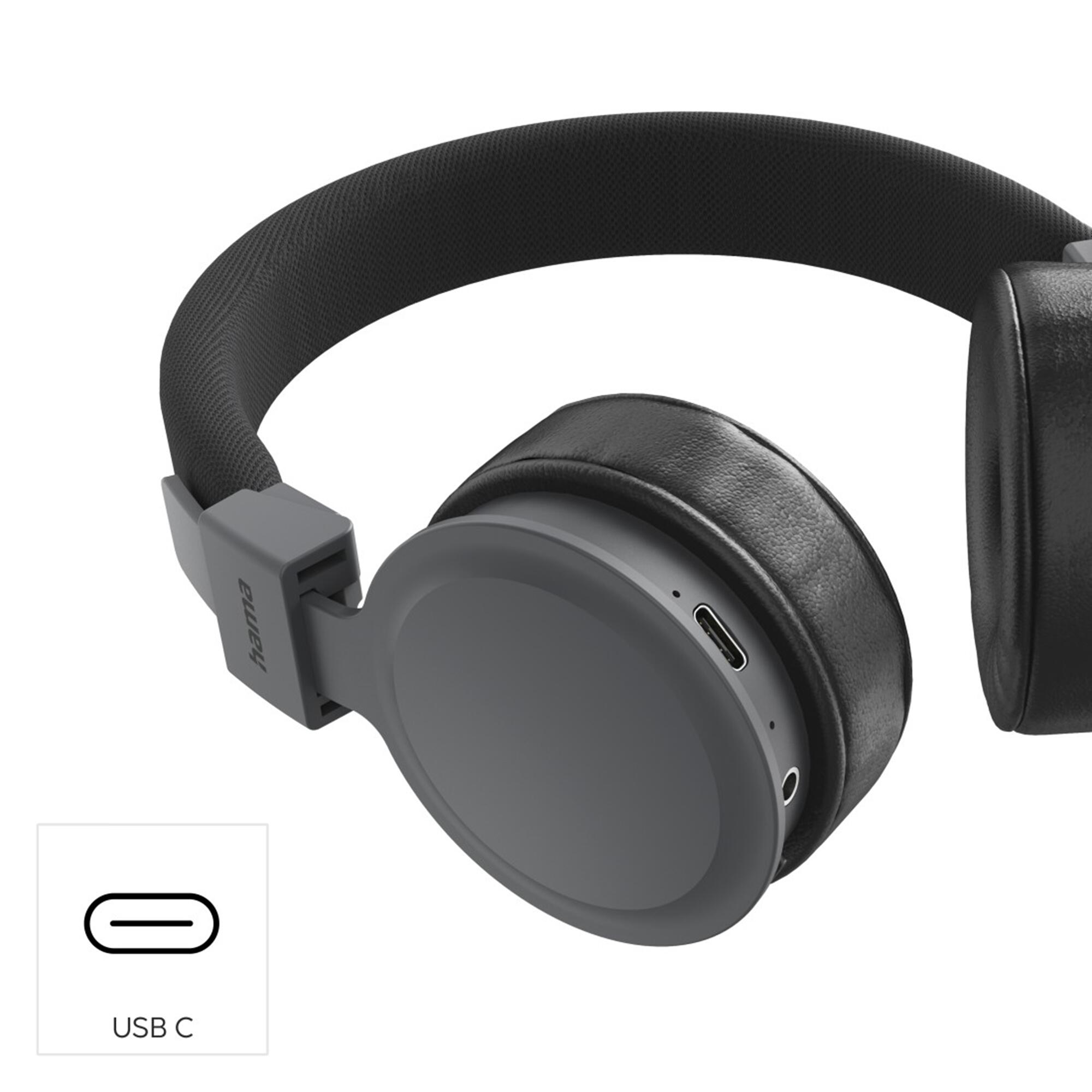 HAMA Bluetooth®-Kopfhörer Freedom Lit III, On-Ear, Schwarz 5/5