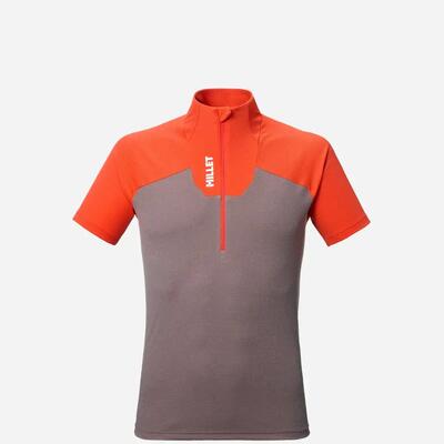 T-shirt voor heren kamet zip