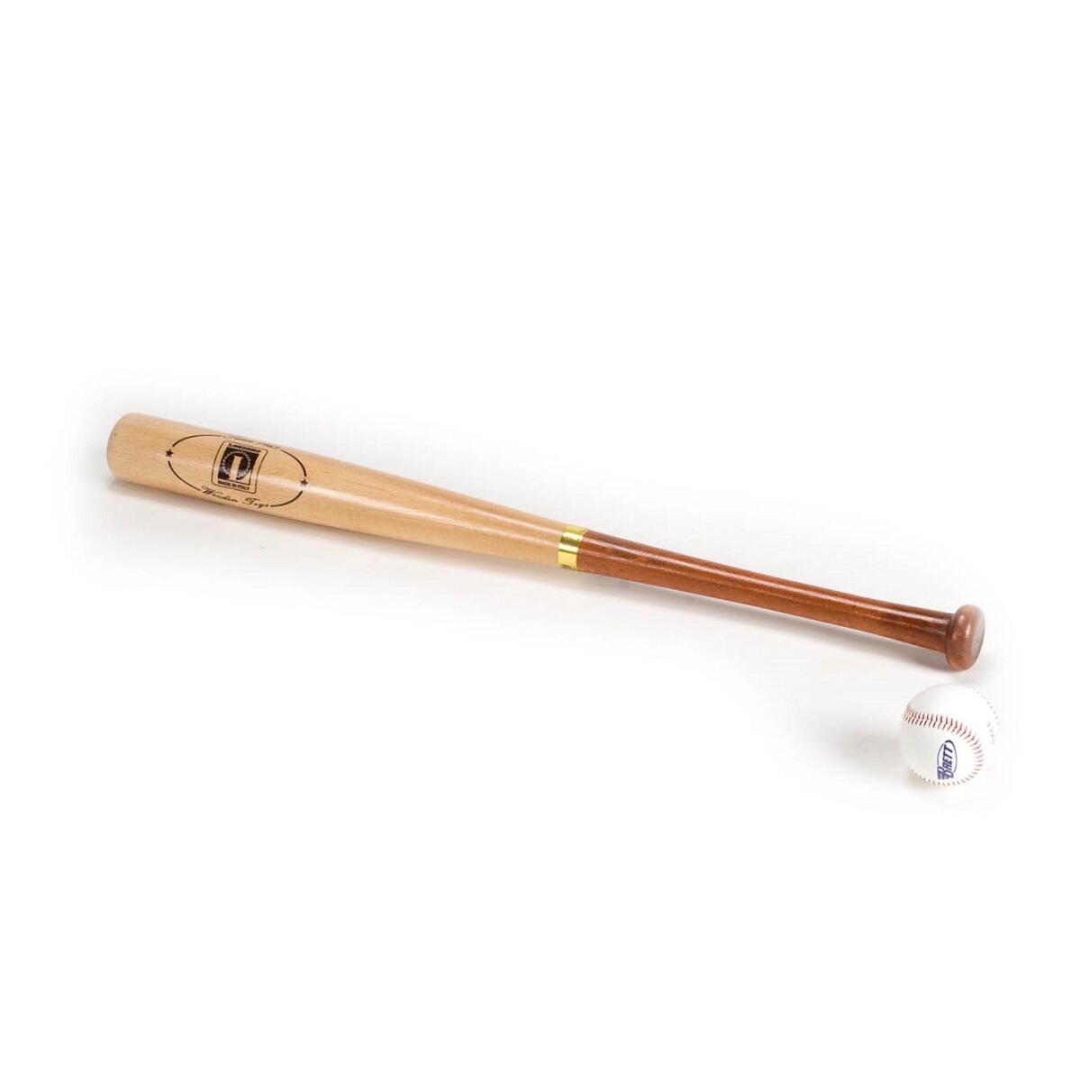 Baseballschläger LUCIO LONDERO 770 Buche hell-dunkel + Ball 2/2