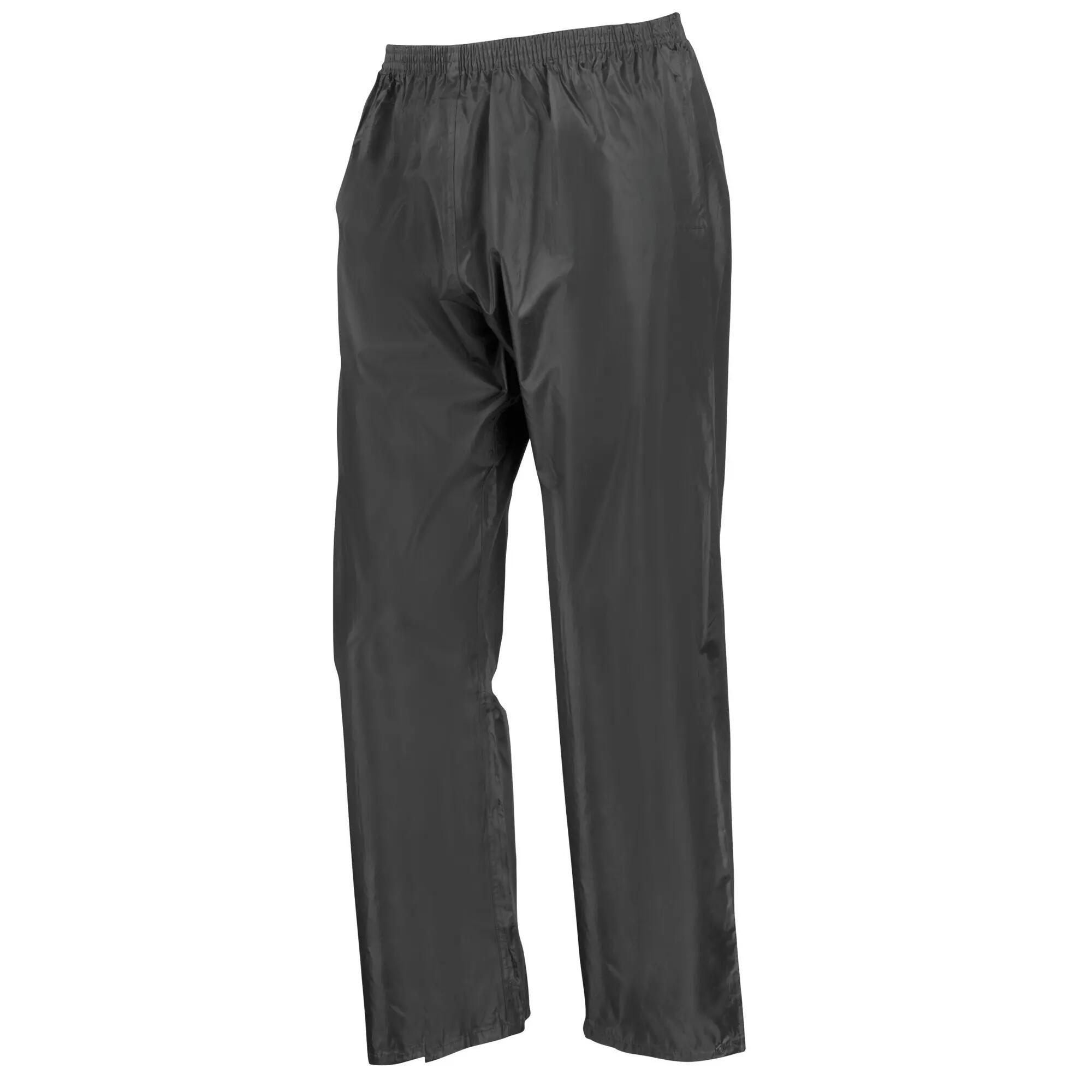 Set Giacca E Pantaloni Impermeabile Uomo Result Nero 3/4