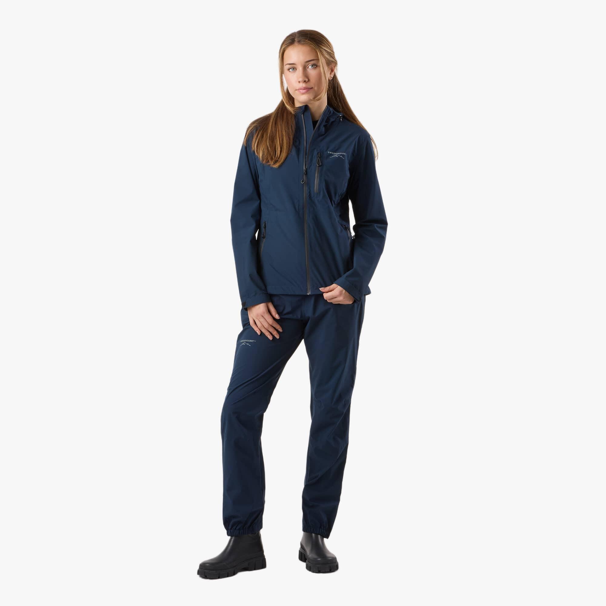 Giacca Shell da escursionismo da donna traspirante Abisko Shell Rain Jacket 3/7