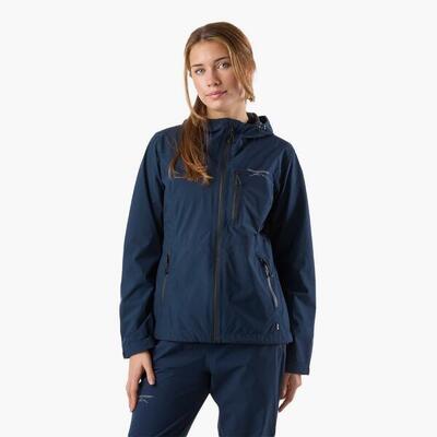 Dames hiking shell jas waterdicht winddicht abisko shell rain jacket