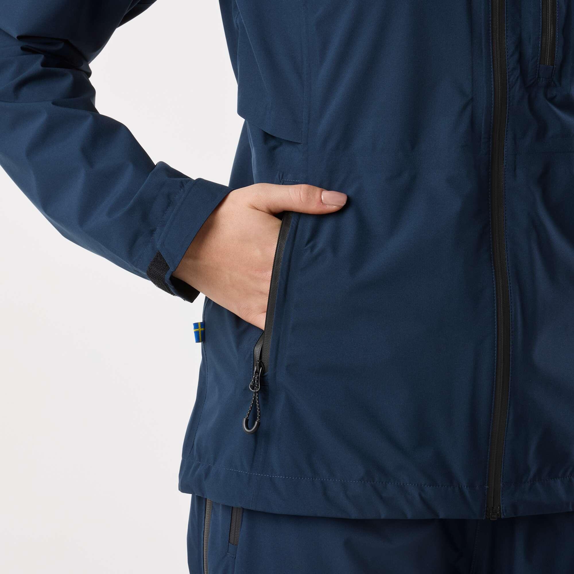 Giacca Shell da escursionismo da donna traspirante Abisko Shell Rain Jacket 7/7