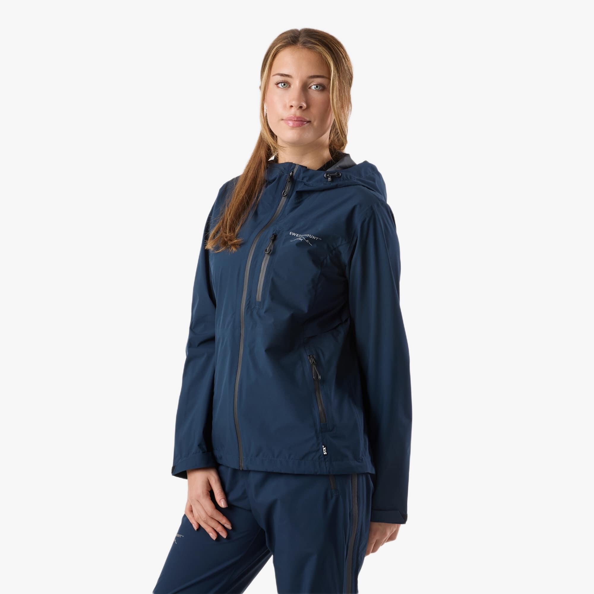 Giacca Shell da escursionismo da donna traspirante Abisko Shell Rain Jacket 4/7