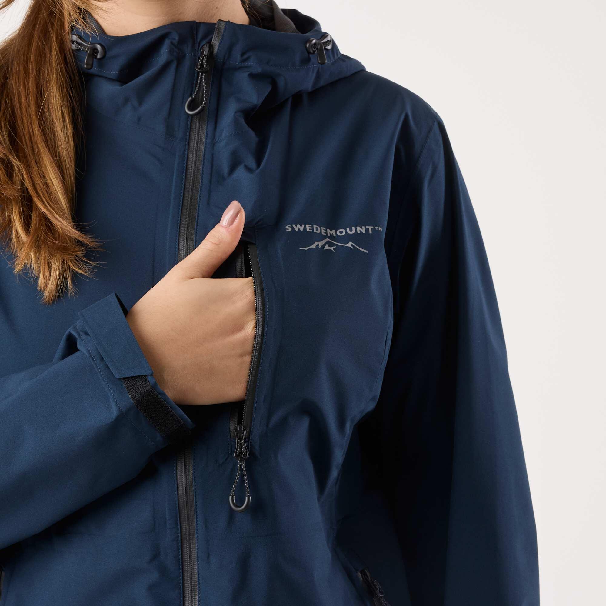 Giacca Shell da escursionismo da donna traspirante Abisko Shell Rain Jacket 6/7