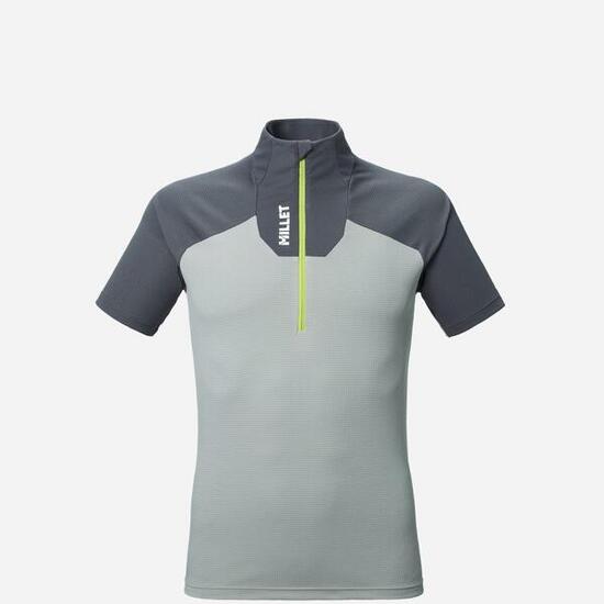 T-Shirt Alpinisme pour homme KAMET ZIP