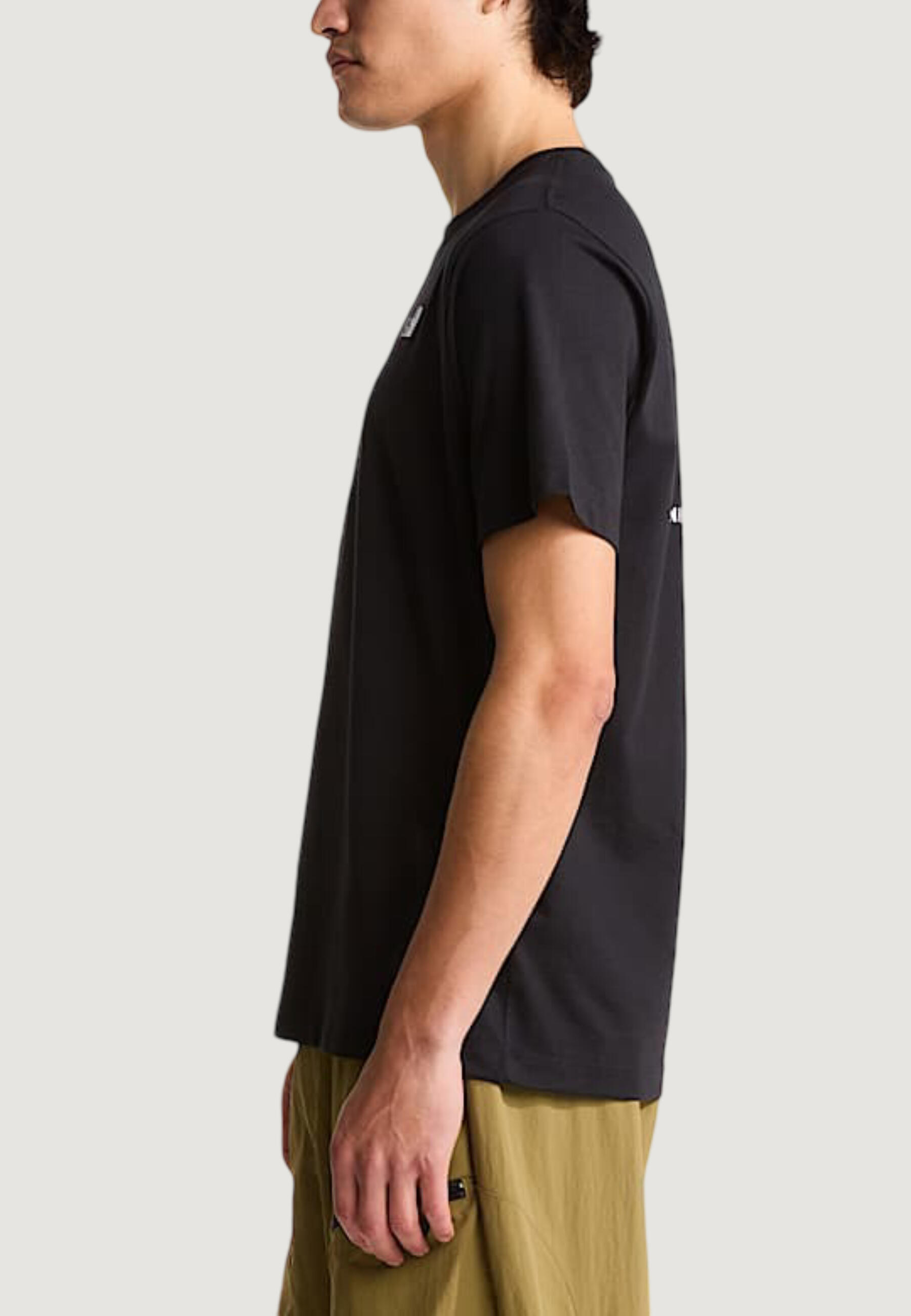 t-shirt crop top M EVOLUTION BOX NSE REGULAR SHORT SLEEVE HOMME noir 3/5
