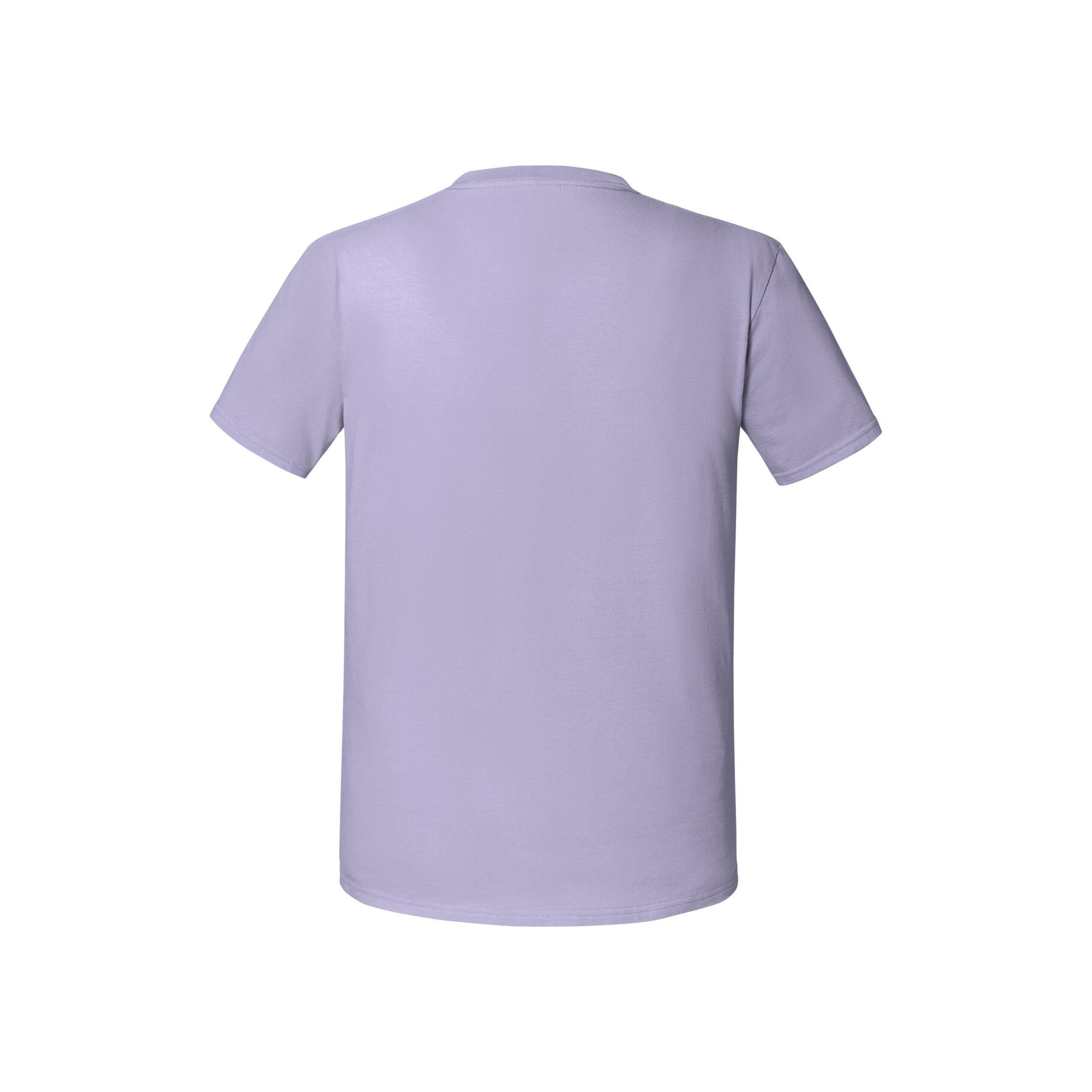 Mens Iconic Premium Ringspun Cotton TShirt (Soft Lavender) 3/4