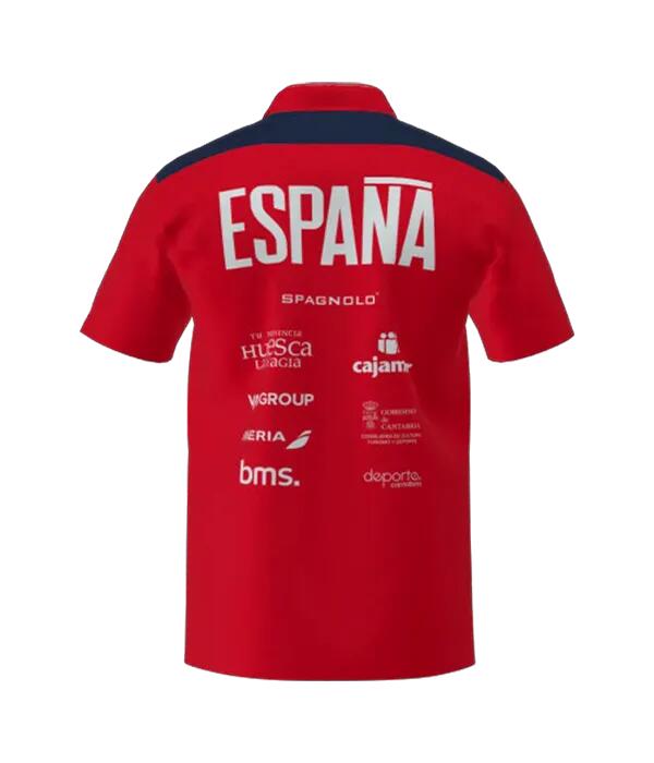 Polo Joma España Balonmano Staff Rojo 2026 2/3