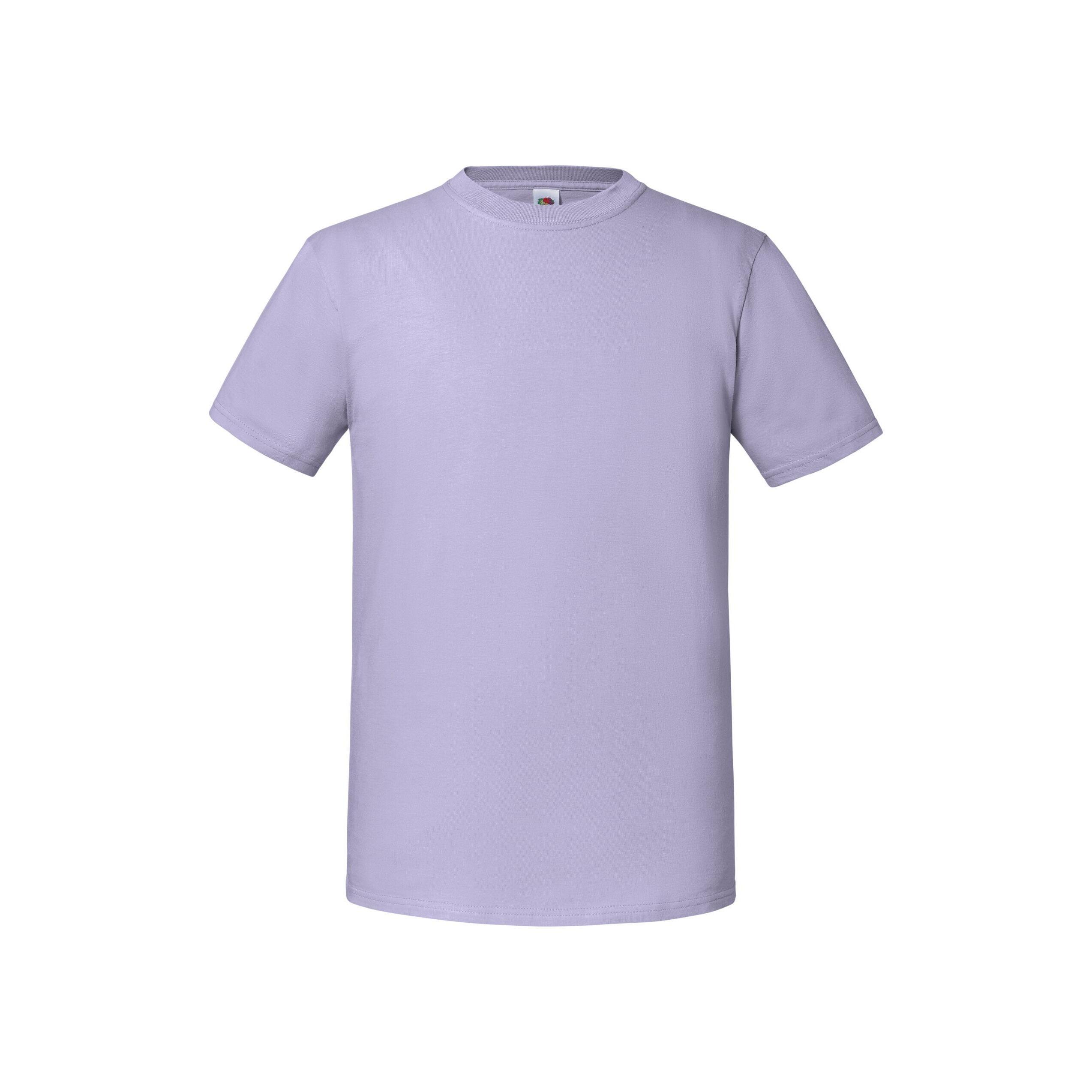 Mens Iconic Premium Ringspun Cotton TShirt (Soft Lavender) 2/4
