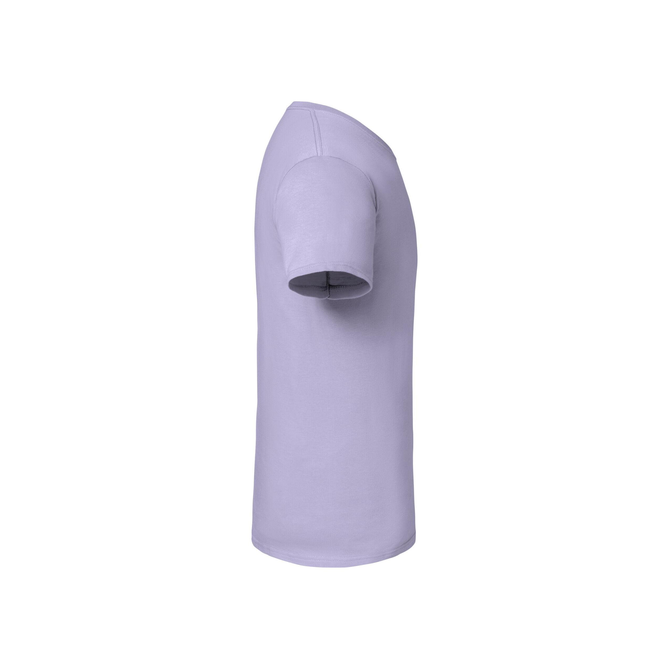 Mens Iconic Premium Ringspun Cotton TShirt (Soft Lavender) 4/4