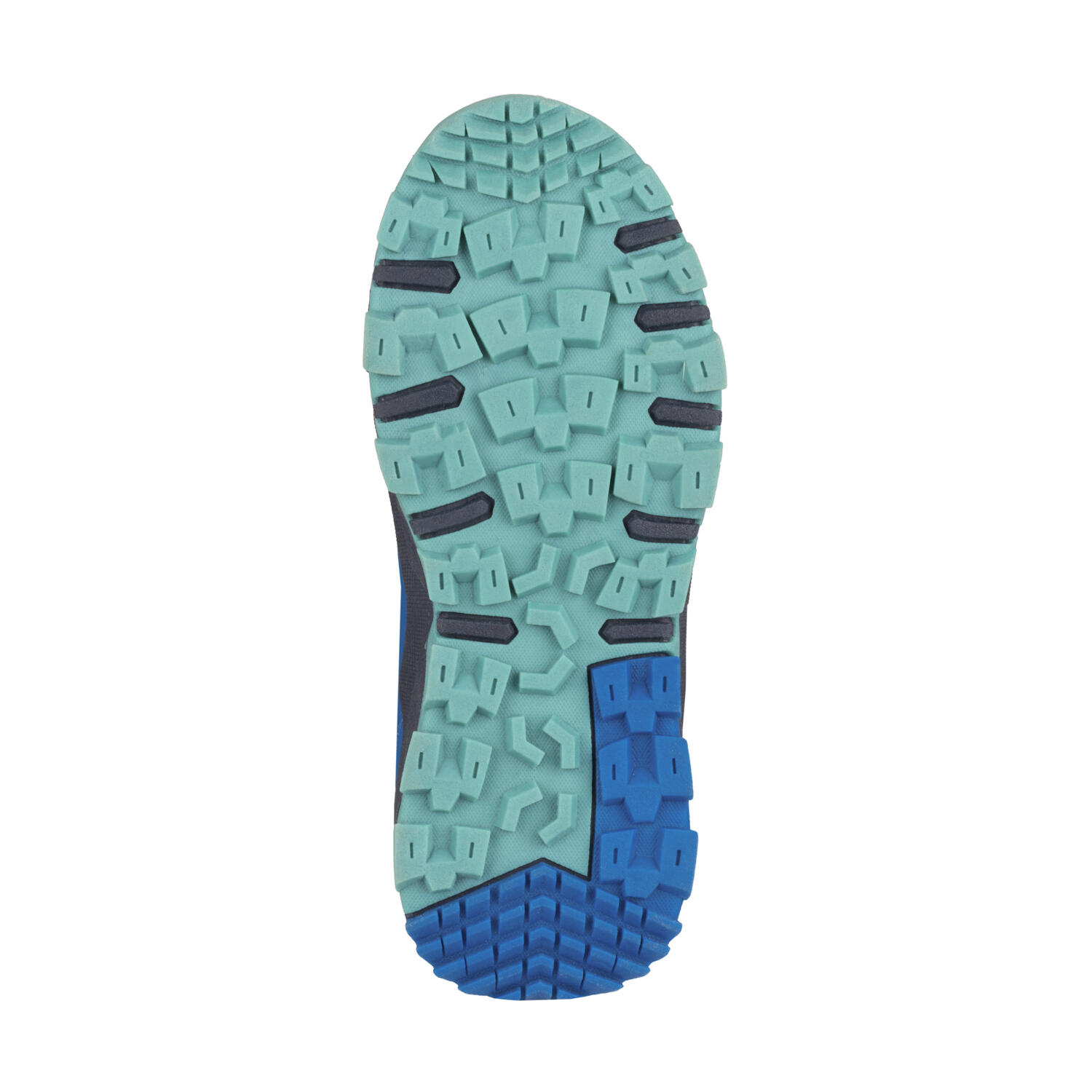 Chaussures de randonnée enfant Tronfjell mid bleu cobalt/turquoise/bleu foncé 4/4