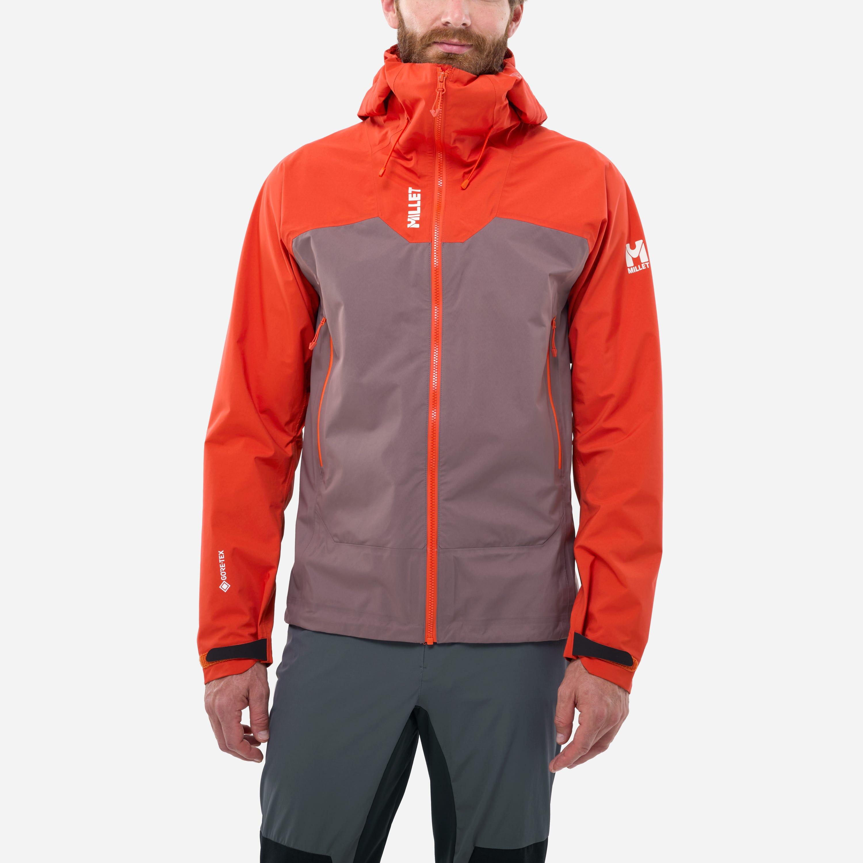Veste Alpinisme Homme Kamet Gore-Tex Imperméable et Respirante 3/4