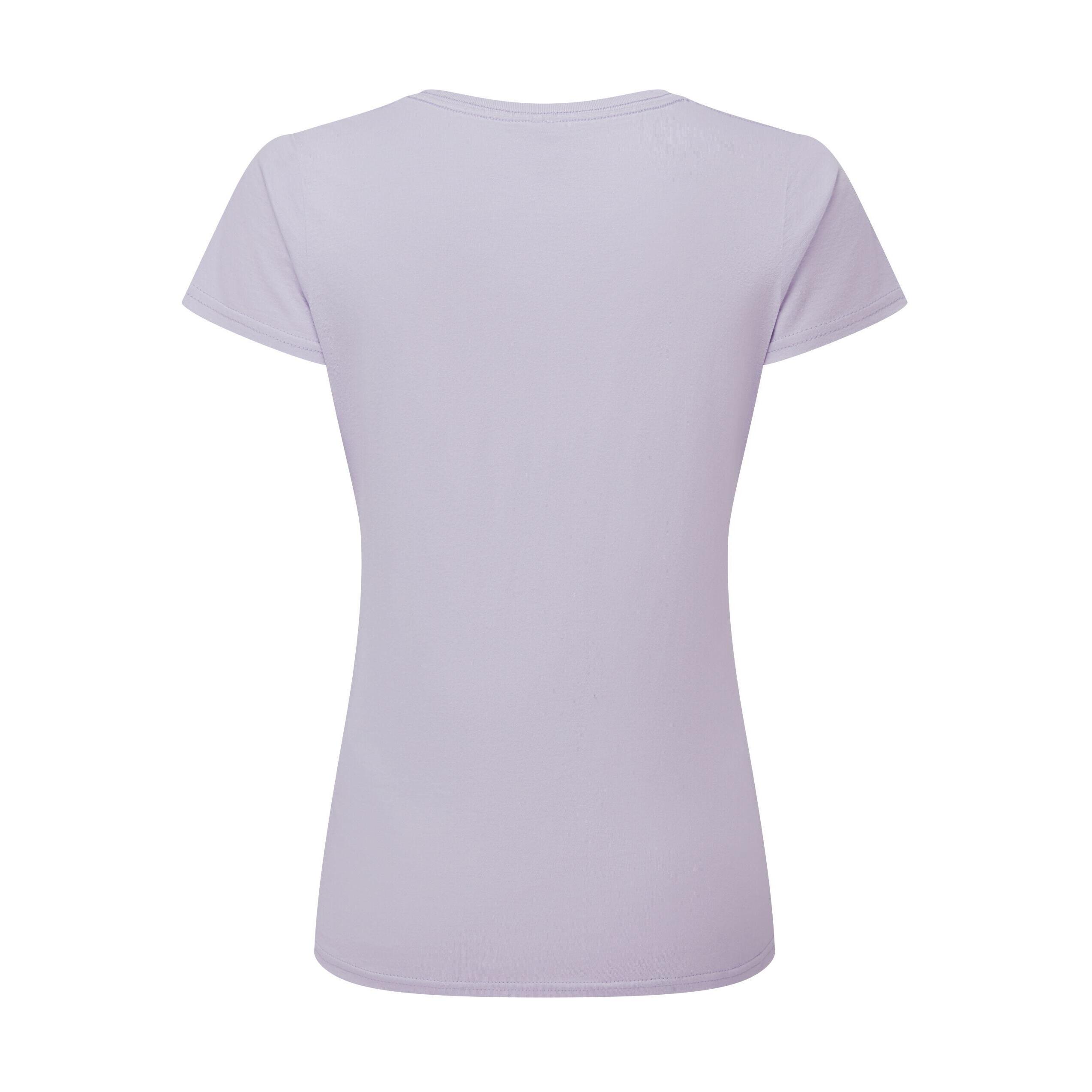 Premium TShirt Damen Sanfter Lavendel 3/4