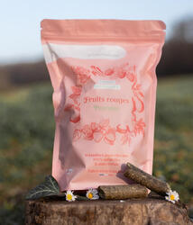 Friandises 100% naturelles chevaux - Fruits rouges / Pomme