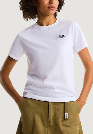 WOMEN'S Crop Top W EVOLUTION SIMPLE DOME SLM SHORT SLEEVE WEISS
