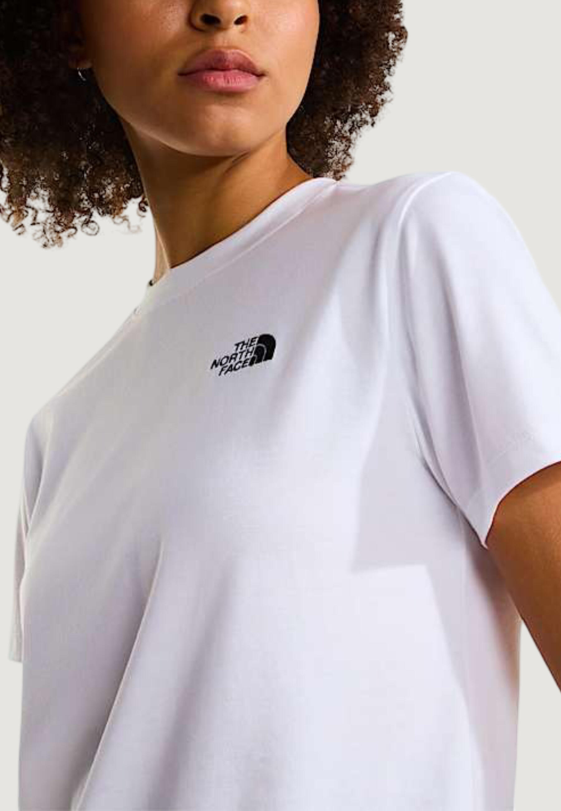 T-shirt maniche corte Donna W EVOLUTION SIMPLE DOME SLM SHORT SLEEVE Bianco 4/5