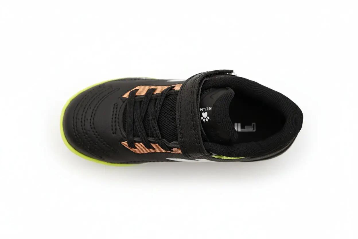 Kelme Botas De Fútbol De Niño Final Elastic Turf Negro Unisex Kids 3/5