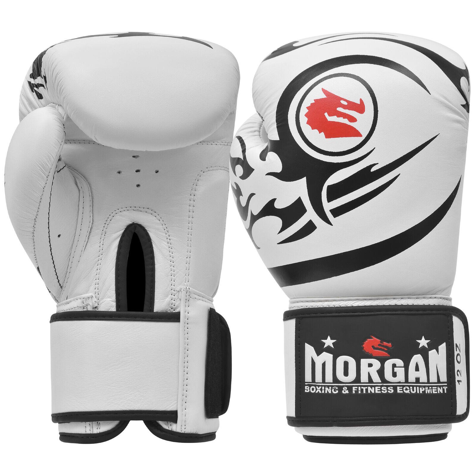 Morgan Elite Boxing & Muay Thai Leather Gloves