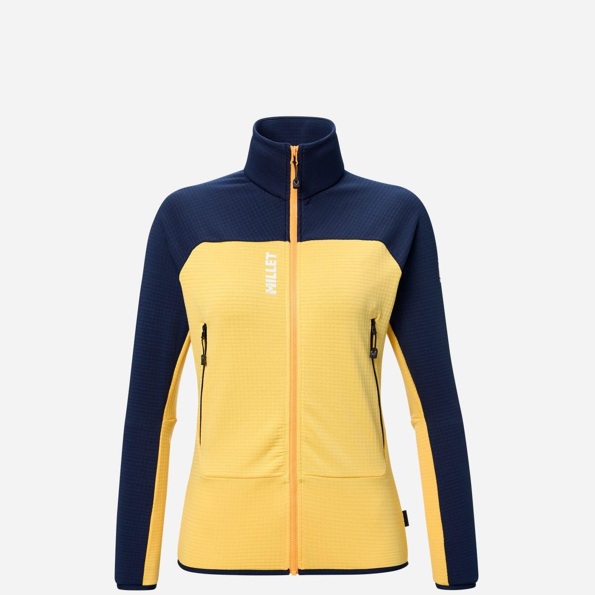 jaune / bleu fonce