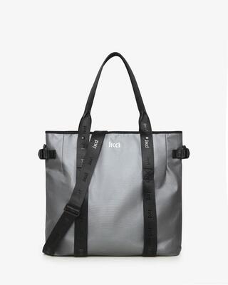 Grijze synthetische fitnesstas voor mannen en vrouwen