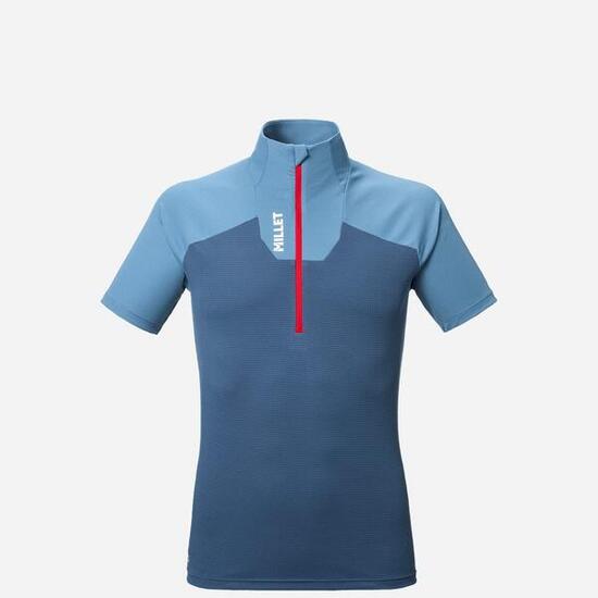 T-Shirt Alpinisme pour homme KAMET ZIP