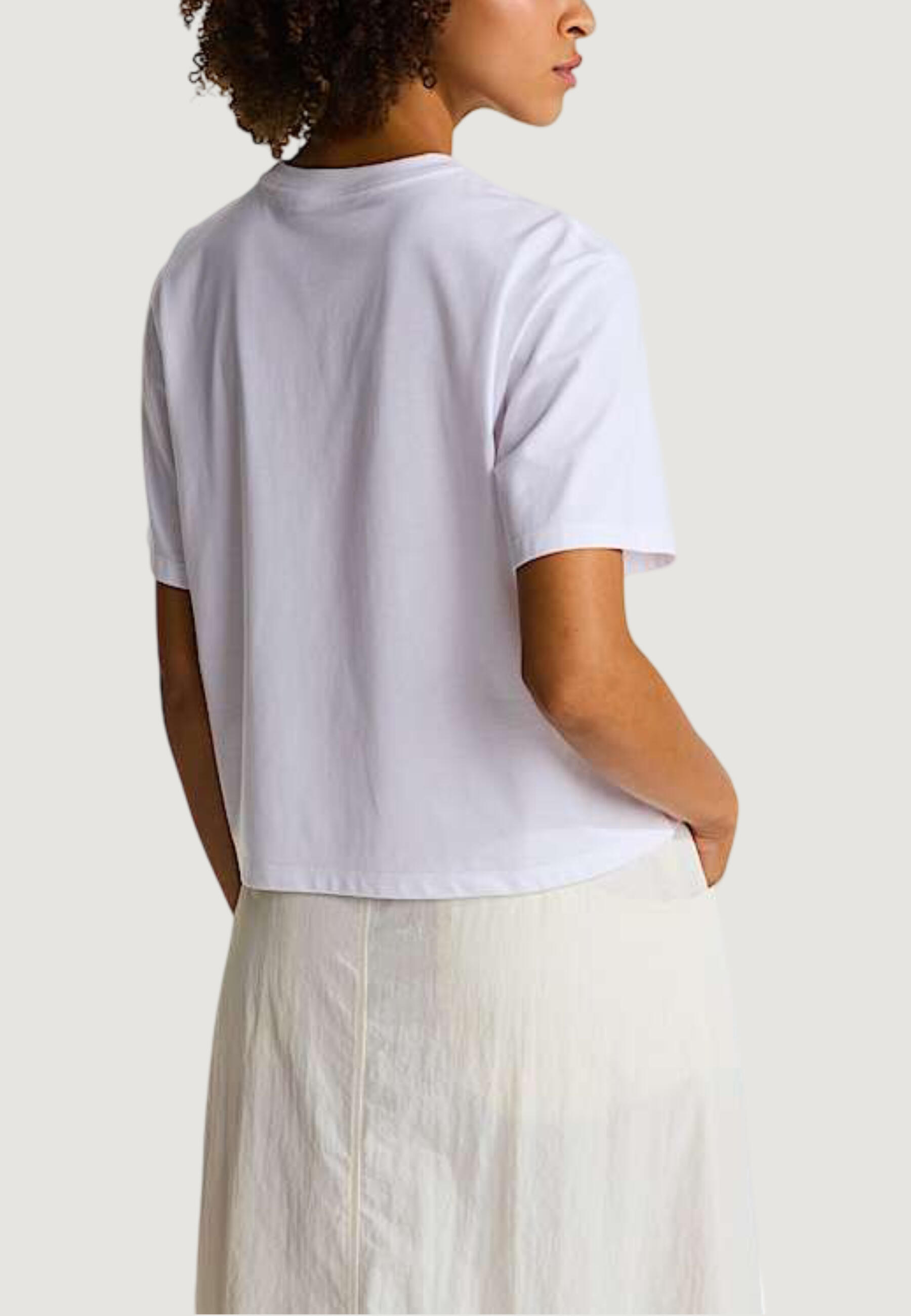 T-shirt maniche corte Donna W EVOLUTION SIMPLE DOME CROP RLX SS TEE Bianco 3/5