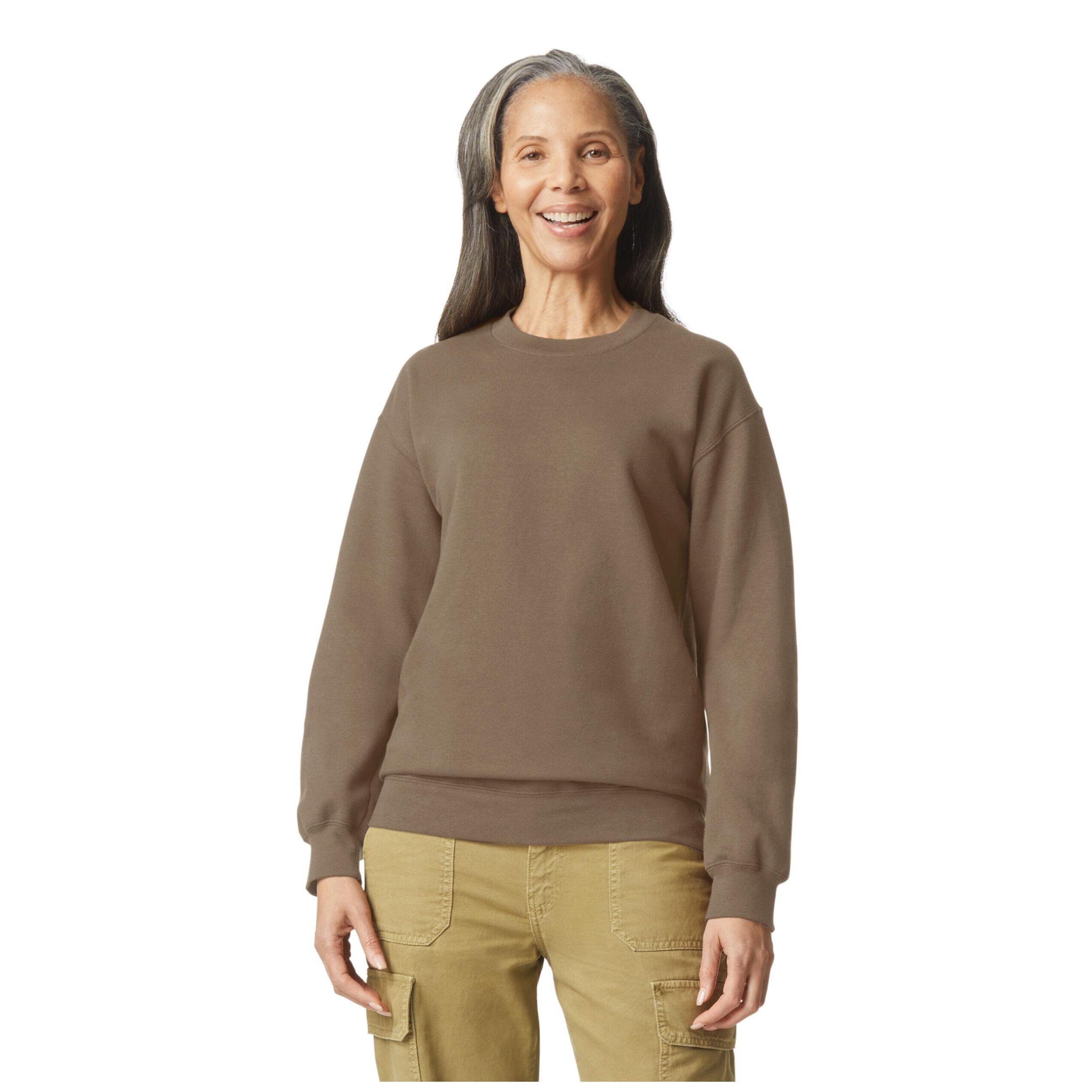 Pullover Peso Medio Adulto Unisex Gildan Softstyle Marrone Savana 2/2