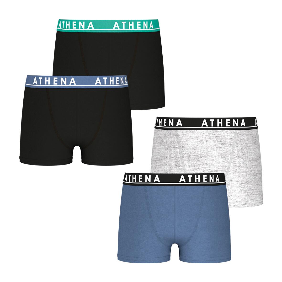 Lot de 4 boxers garçon Easy Color