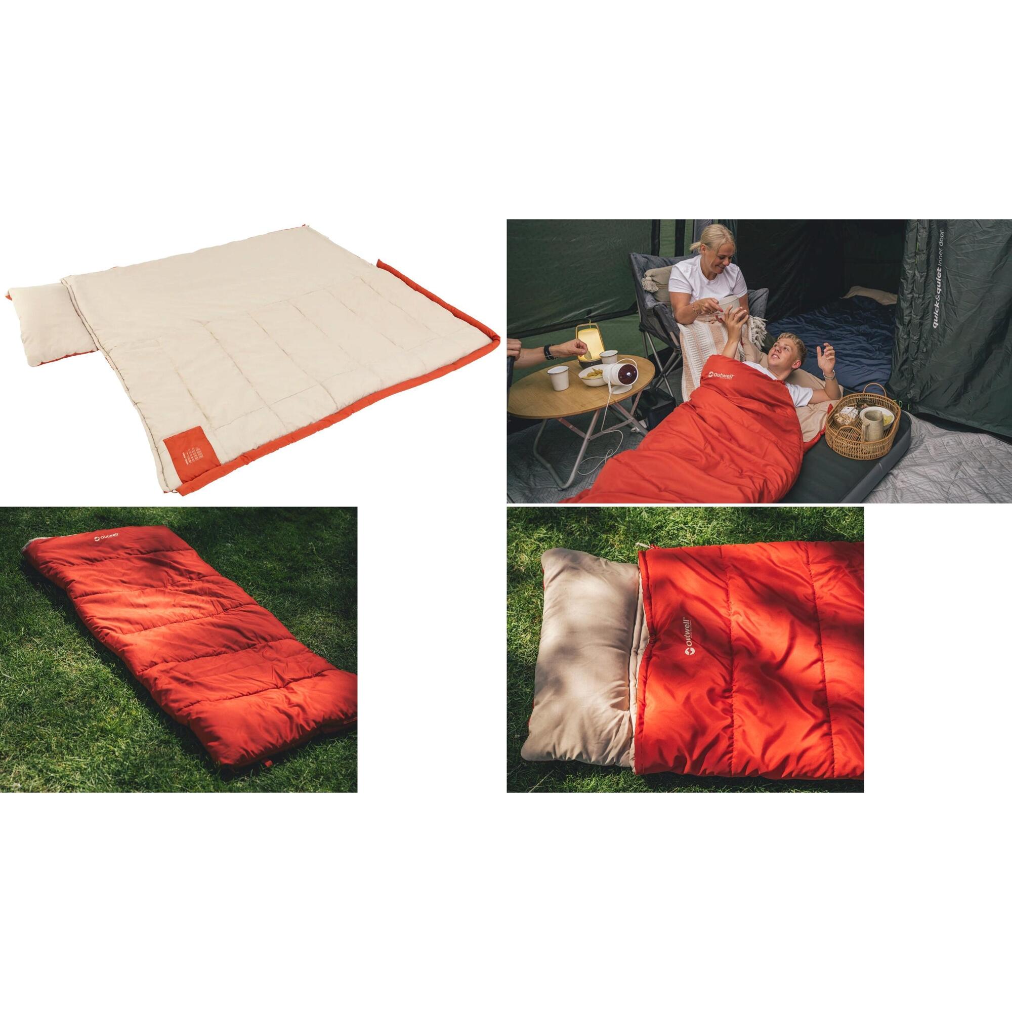 Śpiwór syntetyczny Outwell Contour Lux (190 cm) 3/7
