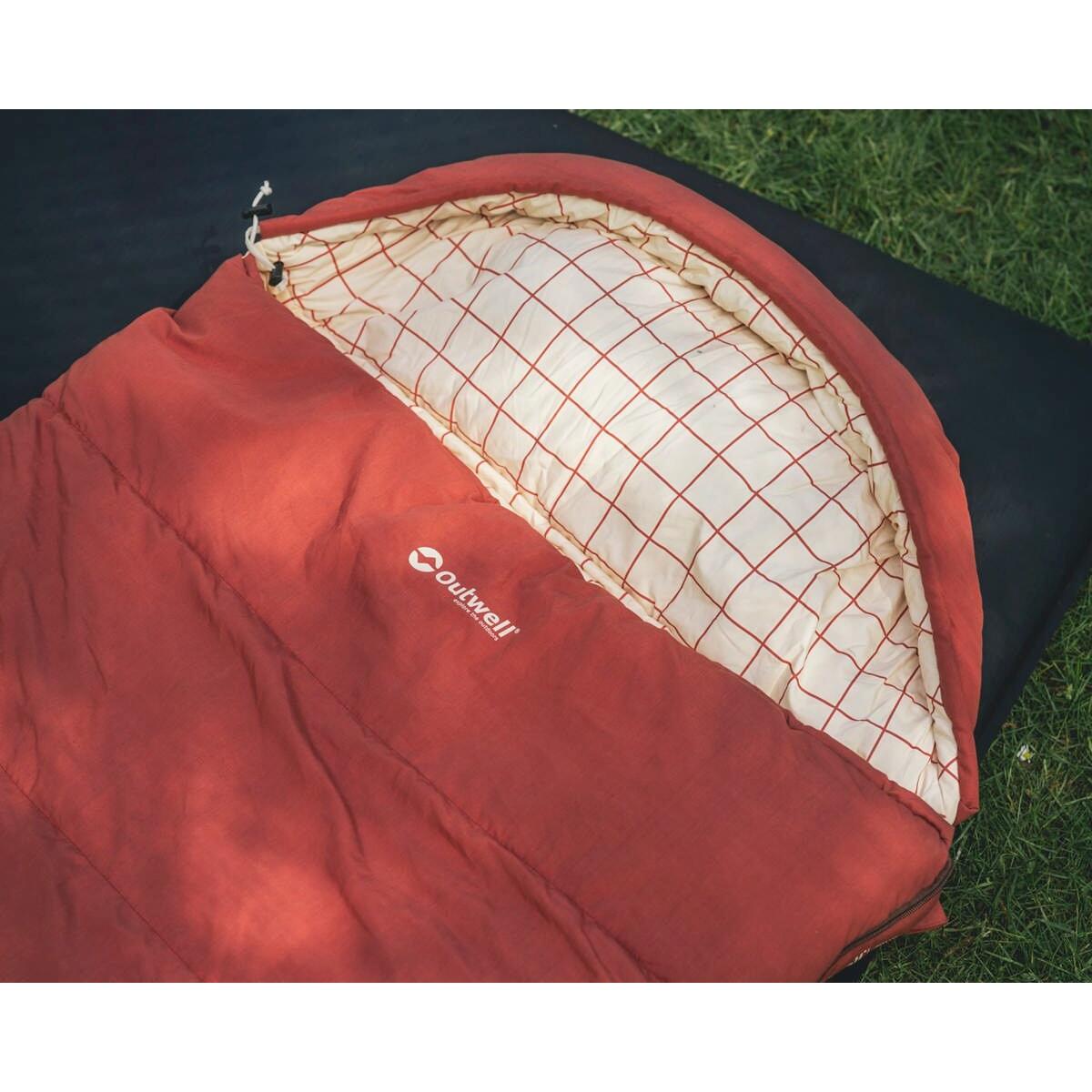 Śpiwór syntetyczny Outwell Camper Lux (200 cm) 5/7
