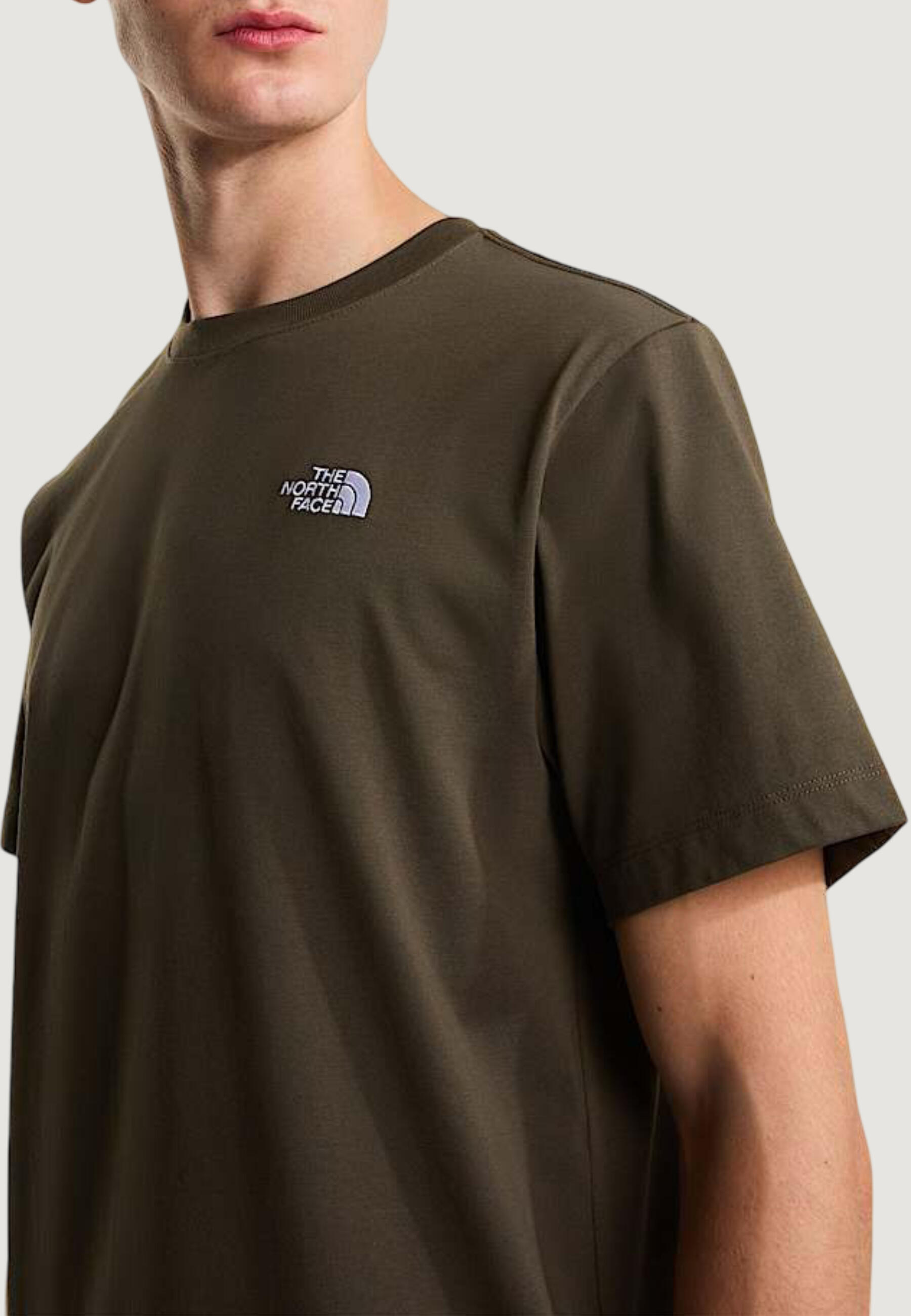 Crop top T-shirt M EVOLUTION SIMPLE DOME REGULAR SHORT SL HEREN Groen 4/5