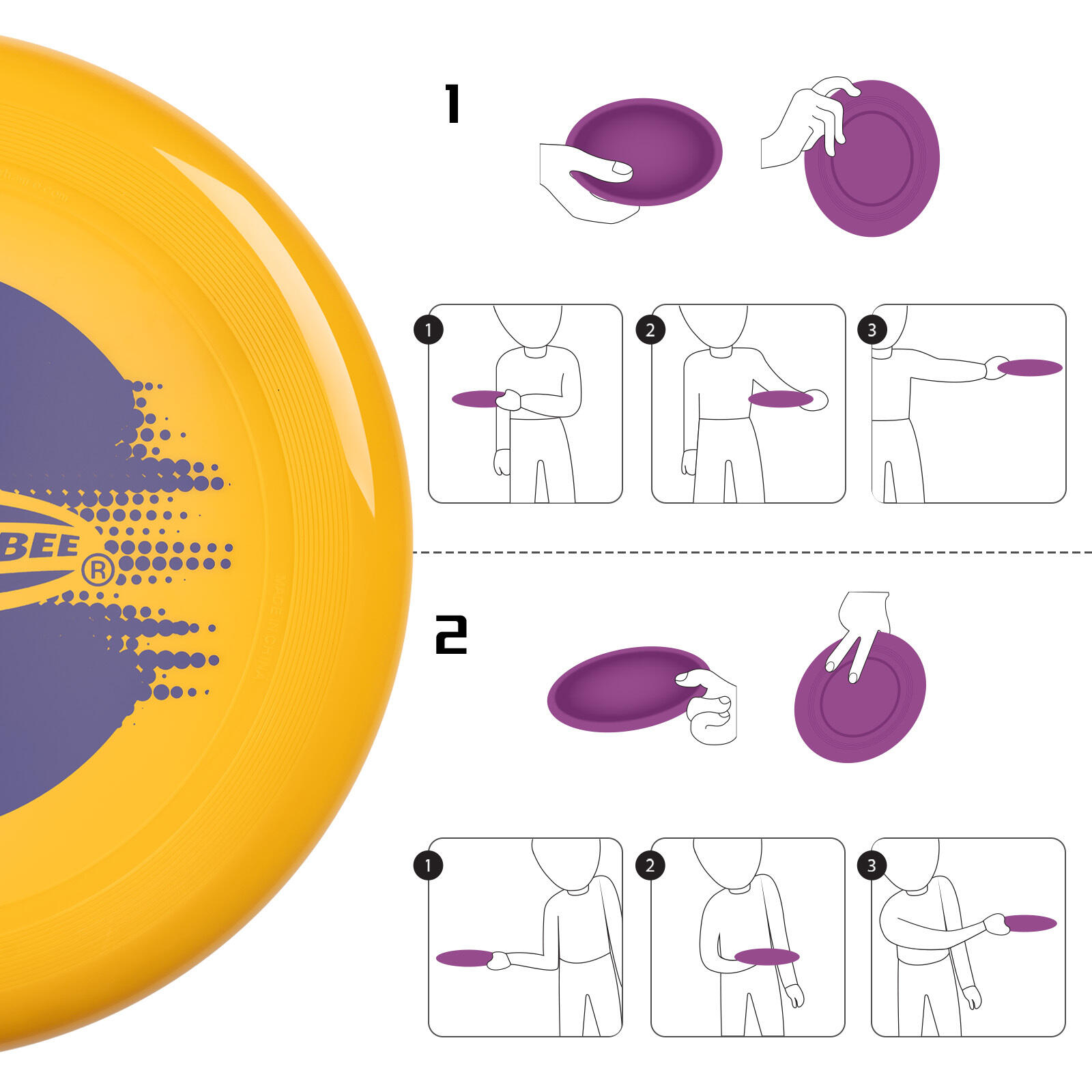 Disco Volador Frisbee Cool Flyer, 25,27 cm - 130 g 4/7