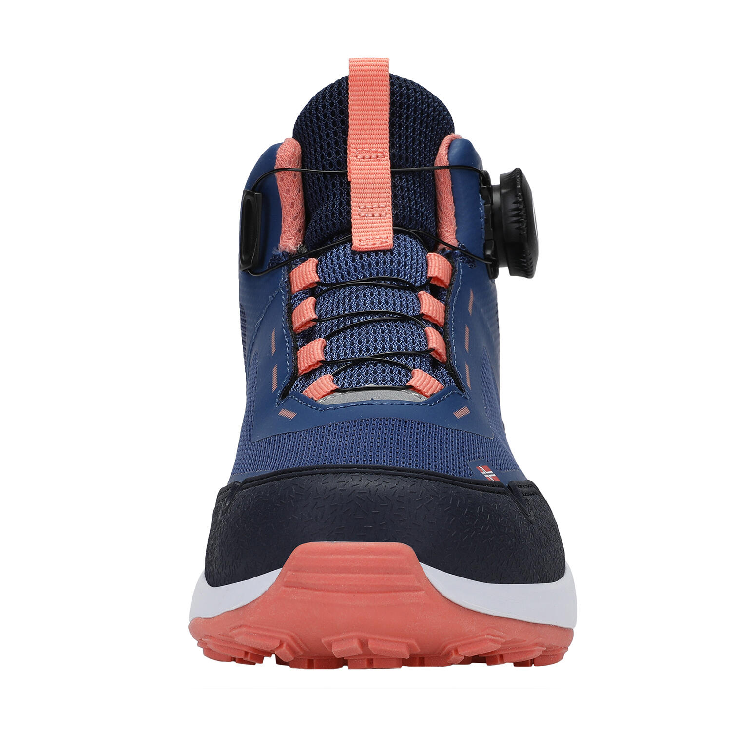 Enfants Trollfjord chaussures de randonnée mi-hautes bleu lotus/corail 3/7