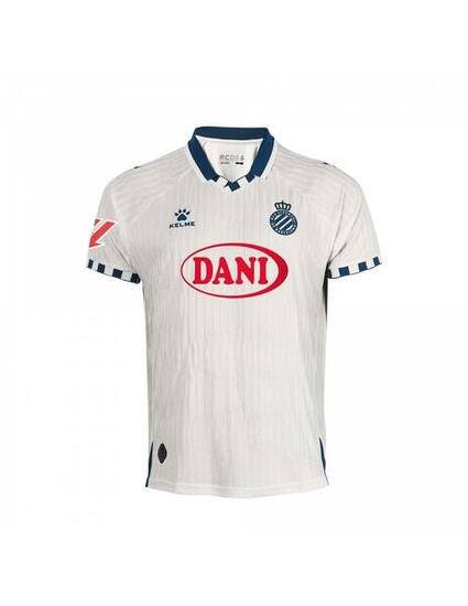 Kelme Camiseta Rcd Espanyol 2ª Equipación 25-26 Beige Unisex