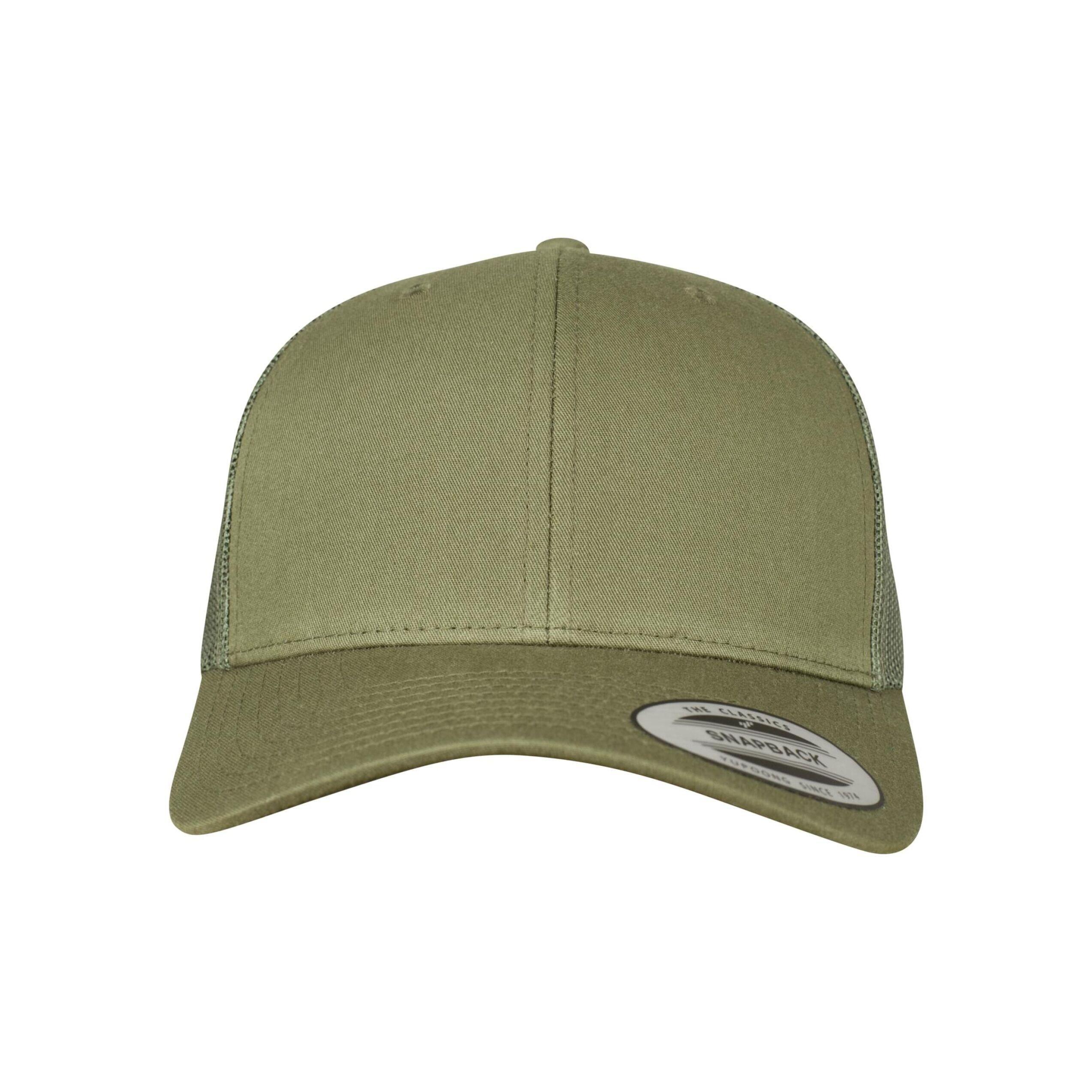 "Retro" Trucker Cap für HerrenDamen Unisex Damen und Herren Graubraun 3/4