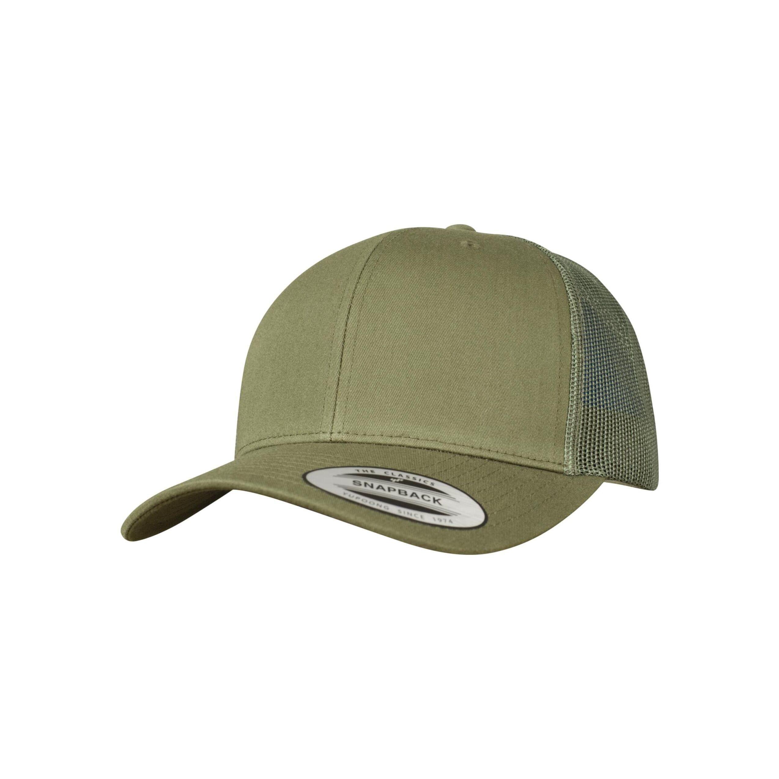 "Retro" Trucker Cap für HerrenDamen Unisex Damen und Herren Graubraun 2/4